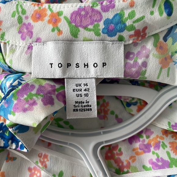 Floral topshop midi dress - Picture 5 of 6